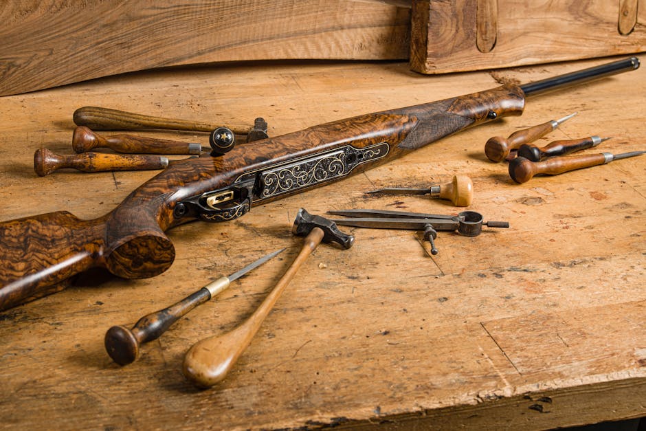 How to handle antique firearms