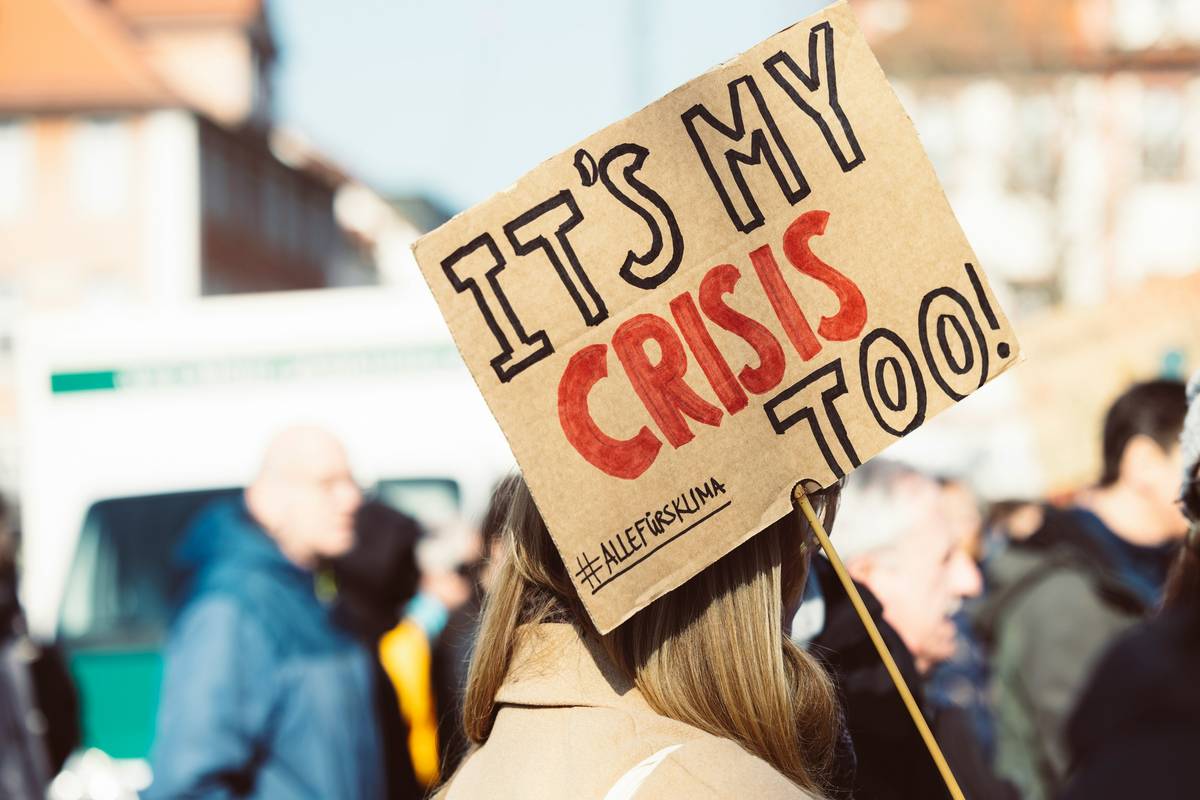 Photo of reunited family standing outside airport after successful negotiation