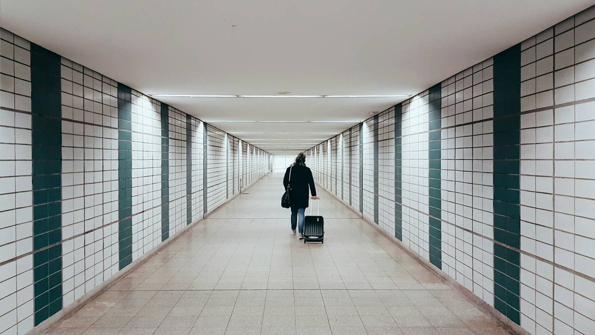 Infographic showing global travel risks and statistics