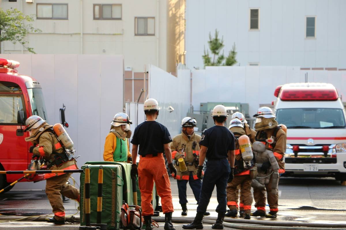 Crisis response team coordinating credit kidnap ransom insurance response during simulated abduction drill